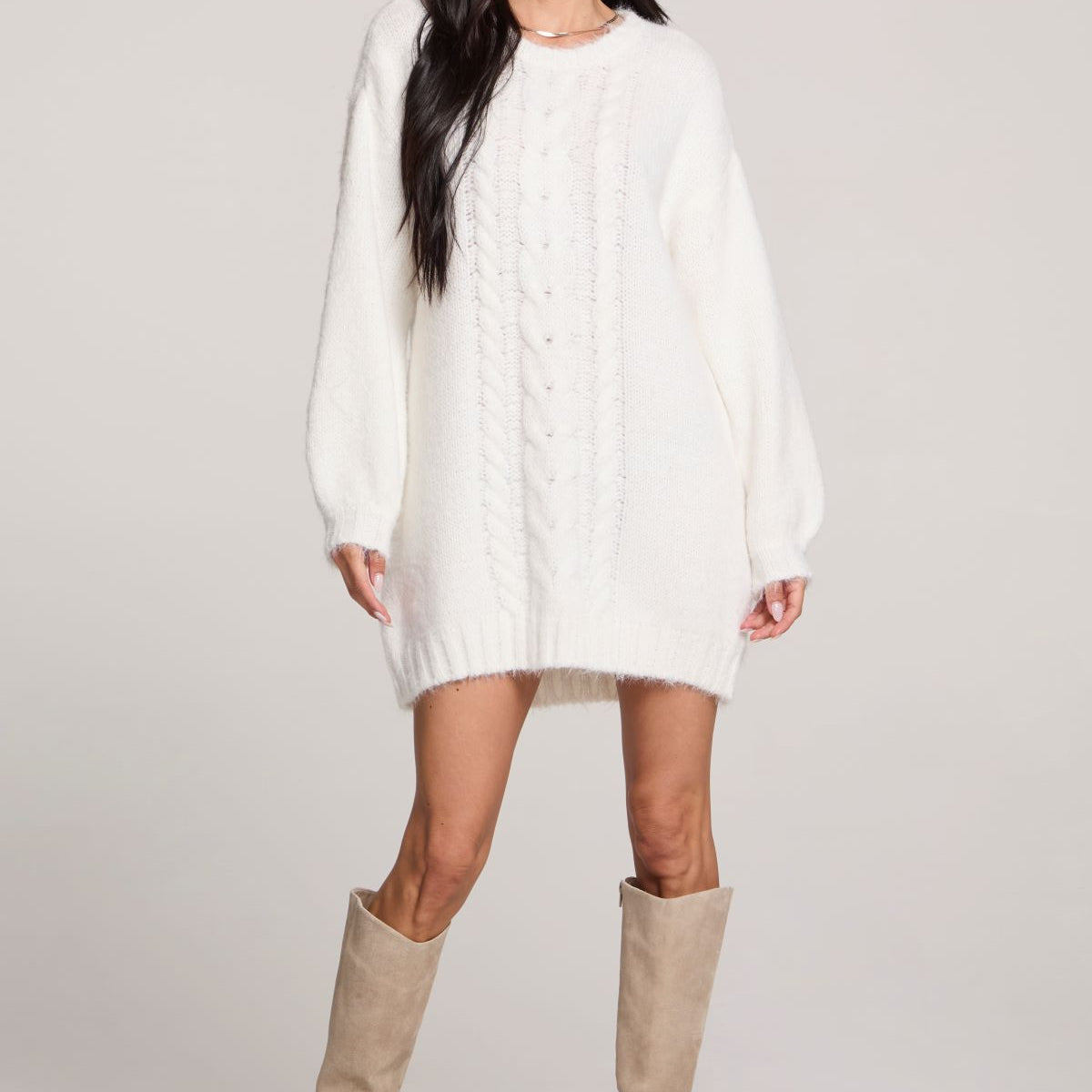 macys red sweater dress MACY SWEATER DRESS – Fox Trot Boutique