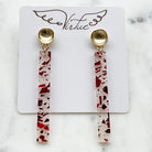 Acrylic Bar Earrings - Fox Trot Boutique