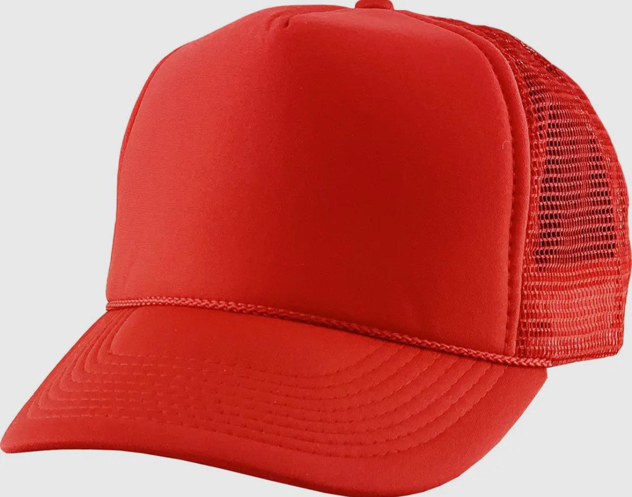 Blank Trucker Hat - Fox Trot Boutique