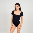 Stacy Short Sleeve Body Suit - Fox Trot Boutique