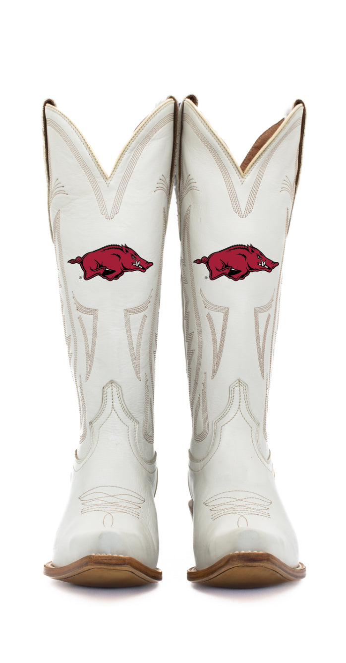 Arkansas Razorback Boots - Fox Trot Boutique
