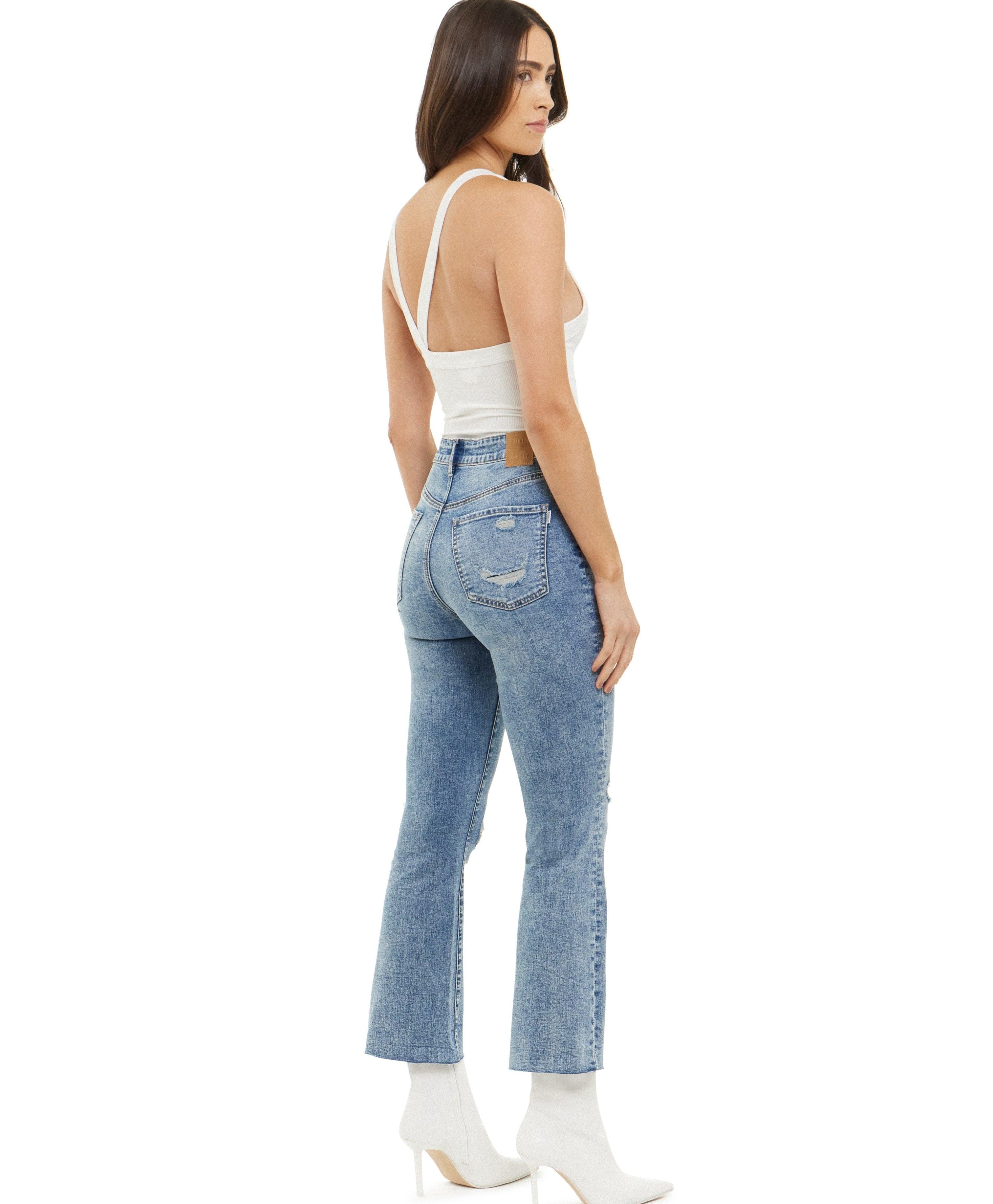 Linden Cropped Ankle Jeans - Fox Trot Boutique