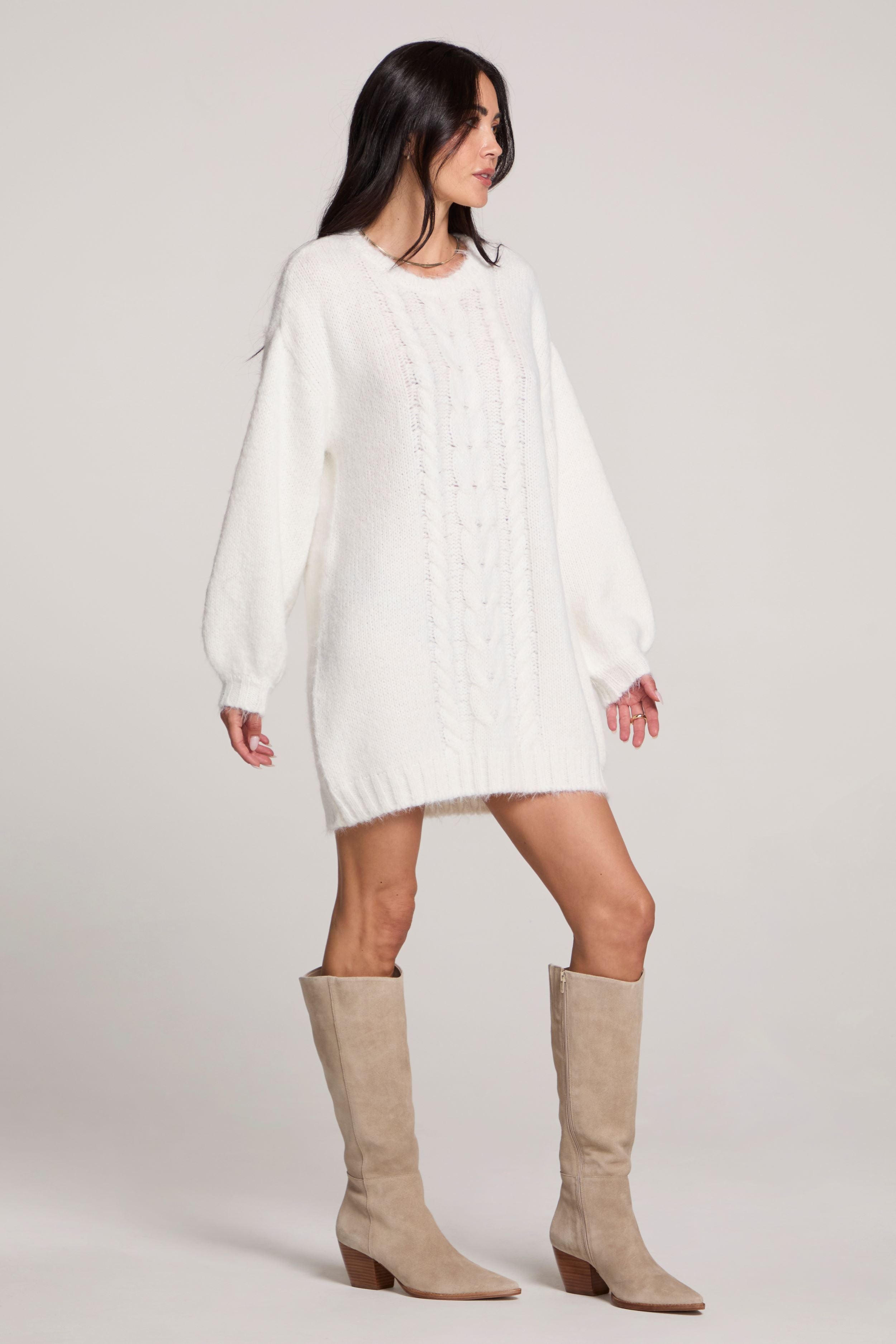 MACY SWEATER DRESS L MACY SWEATER DRESS L