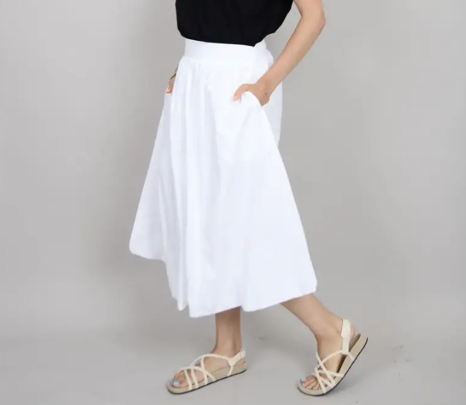 スカート [OURSAALTY] Air Balloon Long Skirt Amazon.com: Lshnrd Women Y2K Bubble Long Skirt A Line