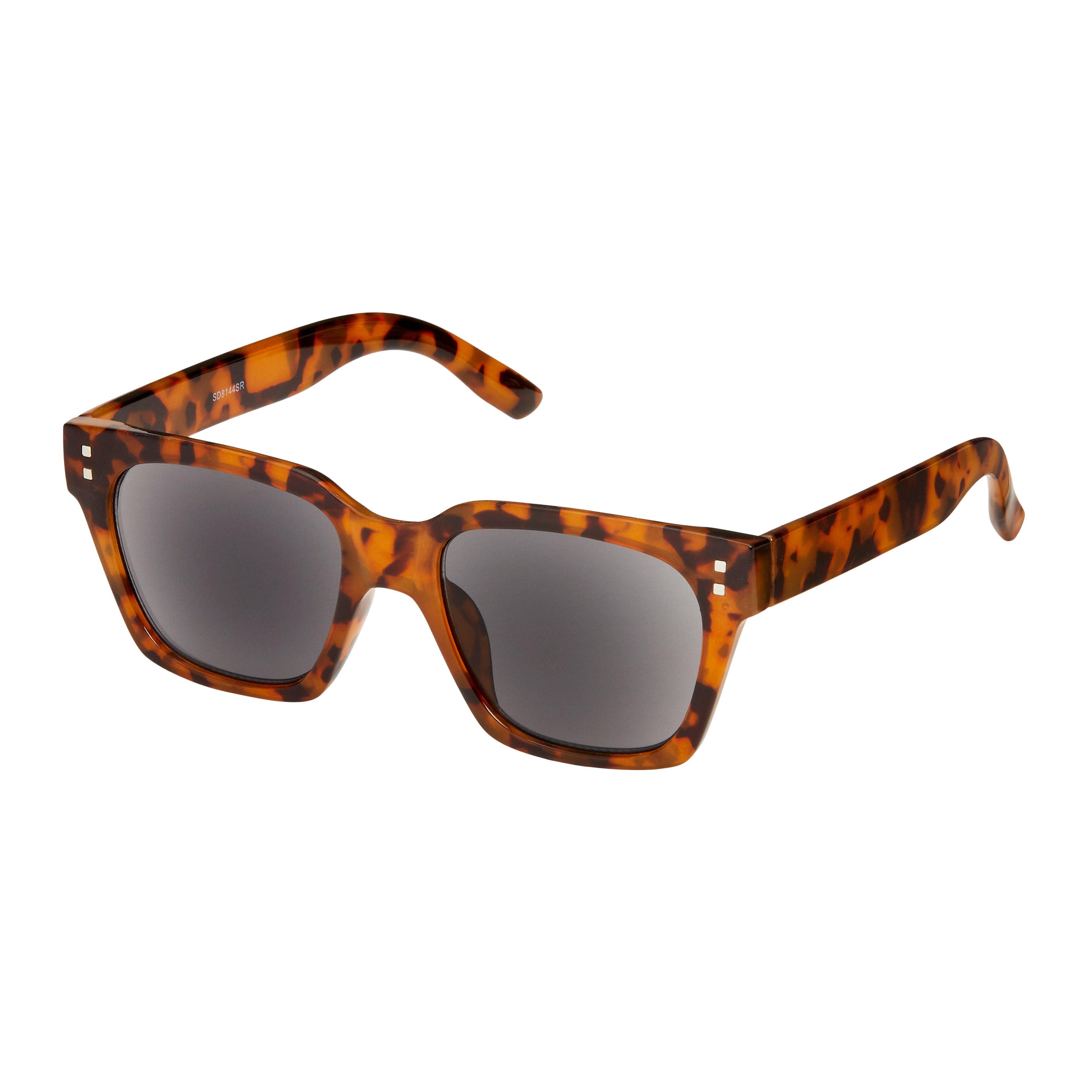 Oversized Rectangle Sun-Tinted Readers - Fox Trot Boutique
