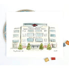 University of Arkansas Stadium Print - Fox Trot Boutique
